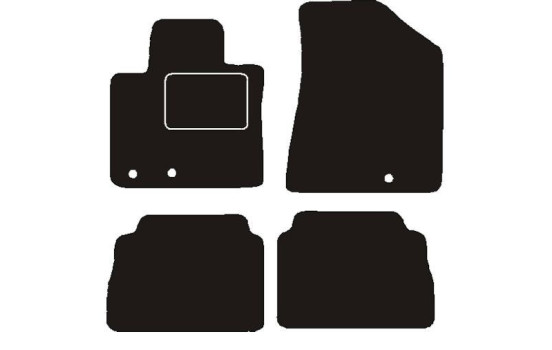 Tapis de voiture adaptés pour Kia Sorento 2009 -