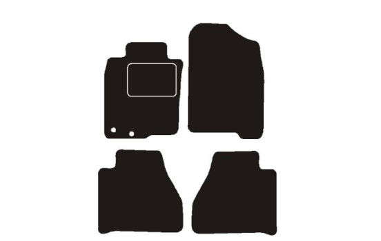 Tapis de voiture adaptés pour Nissan Navara np300 2015 ->