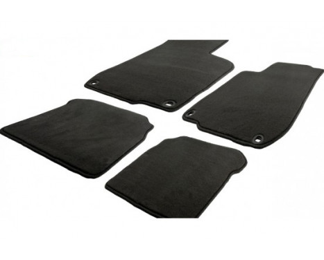 Tapis de voiture adaptés pour Opel Astra J à partir de 2009 (velours)