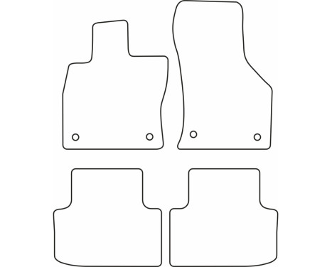 Tapis de voiture adaptés pour Skoda Octavia IV (NX3) Sedan/Kombi 2020-, Image 2