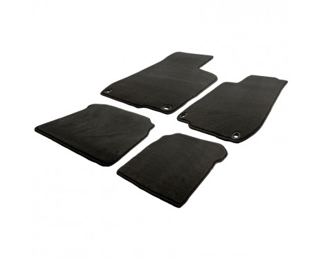 Tapis de voiture adaptés pour Volkswagen Polo 6R 2009- (velours)