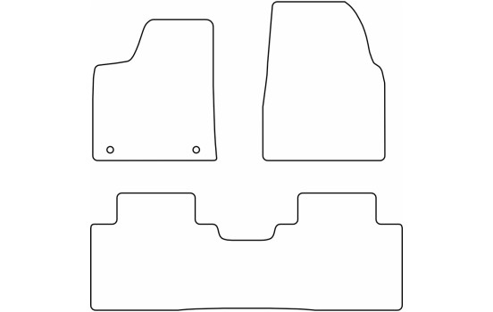 Tapis de voiture AutoStyle Velours sur mesure pour Leapmotor B10 2025-, Image 6