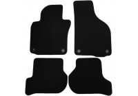 Tapis de voiture en velours adaptés pour VW Golf V / Jetta 2003-2007 4