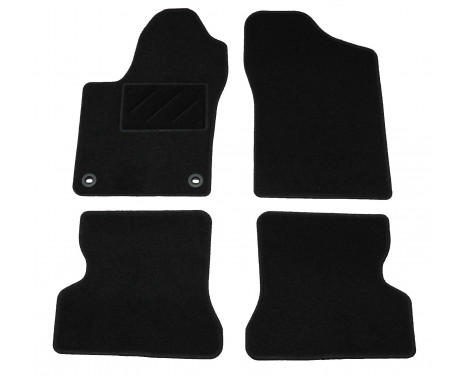 Tapis de voiture Fiat Seicento 1998-2007 en 4 parties