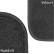 Tapis de voiture Gauche Avant Nissan Qashqai 2010-2013 1 pièce, Vignette 4