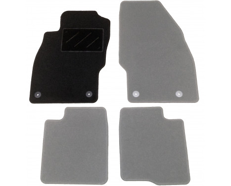 Tapis de voiture Gauche Avant Opel Corsa D 2006-1 pièce