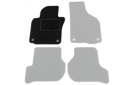 Tapis de voiture Gauche Avant VW Golf V / Jetta 2003-2007 1 pièce