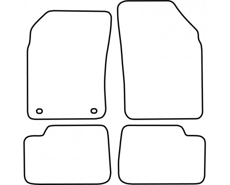 Tapis de voiture Nissan Micra 1992-2003, Image 2