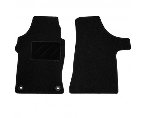 Tapis de voiture pour Mercedes-Benz Vito W639 2003-ensemble avant 2 pièces