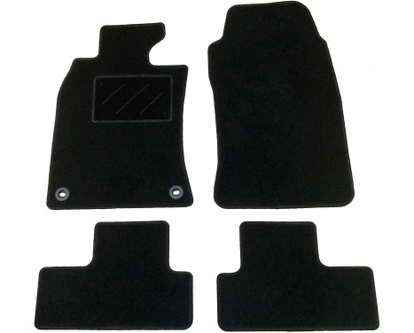 Tapis de voiture pour New Mini R50 2001-2006 4 pièces