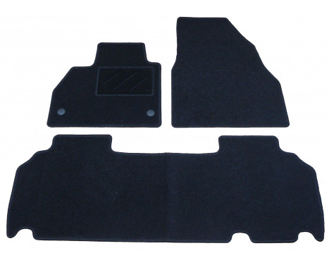 Tapis de voiture pour Renault Kangoo 2008 - jeu de 3 pièces