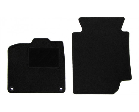 Tapis de voiture pour Smart For Two II 2007-2 pièces