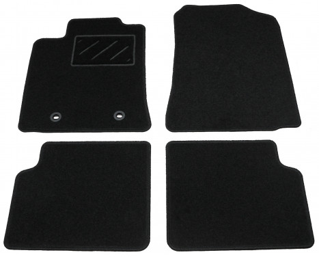 Tapis de voiture pour Toyota Corolla 3/5 portes 2002-2007 4 pièces