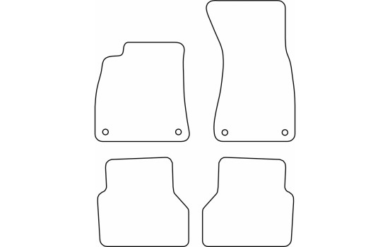 Tapis de voiture sur mesure pour Audi A6 (C9) Avant 2025-, Image 2