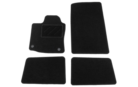 Tapis de voiture sur mesure pour Renault Twingo II 2007-2014 4 pièces