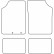 Tapis de voiture Velour adaptable pour Dacia Spring EV 2021-, Vignette 6