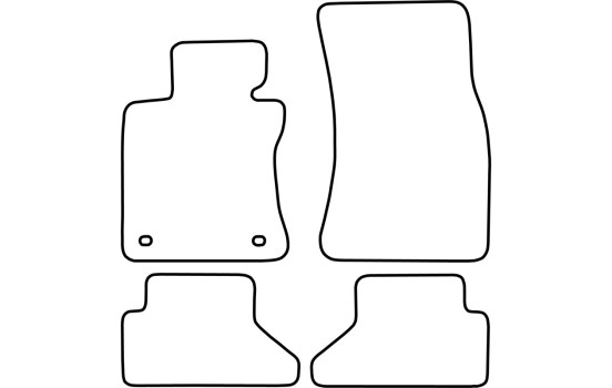 Tapis de voiture Velour adapté pour BMW Série 6 2004-, Image 6