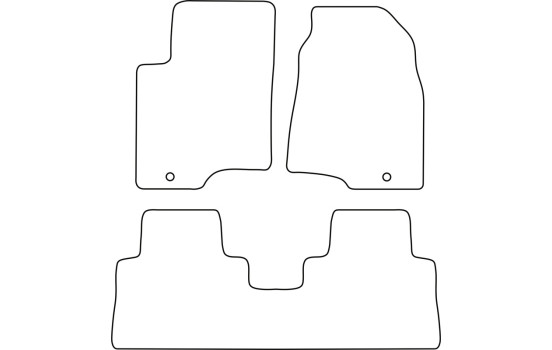 Tapis de voiture Velour adapté pour Chevrolet Captiva 2006-2011, Image 6