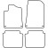 Tapis de voiture Velour adapté pour Citroen C6 2006-2013, Vignette 6