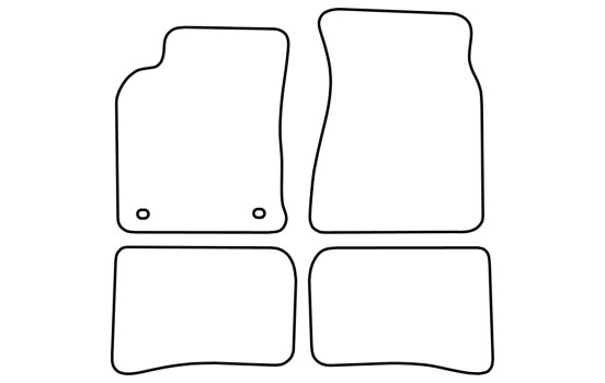 Tapis de voiture Velour adapté pour Hyundai Lantra 1995-2001, Image 6
