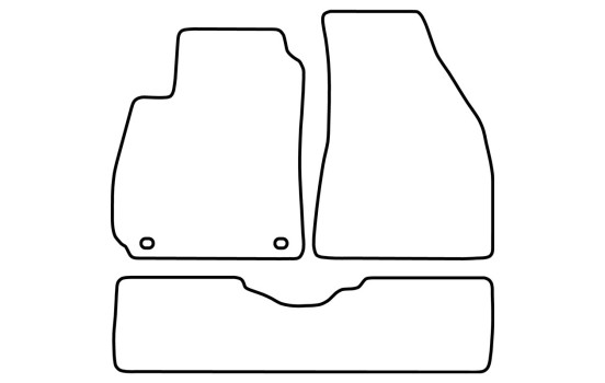 Tapis de voiture Velour adapté pour Hyundai Santa Fe 2000-2006, Image 6