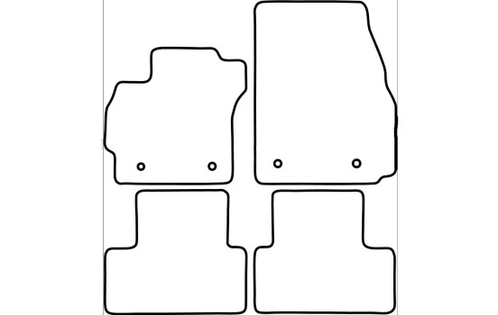 Tapis de voiture Velour adapté pour Mazda 5 2011-, Image 6