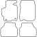 Tapis de voiture Velour adapté pour Mazda Premacy 1999-2005, Vignette 6