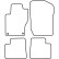 Tapis de voiture Velour adapté pour Mercedes ML W164 2005-2012, Vignette 6