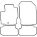 Tapis de voiture Velour adapté pour Mitsubishi Colt cabriolet 2006-2009, Vignette 6