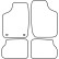 Tapis de voiture Velour adapté pour Opel Corsa A 1982-1993, Vignette 6