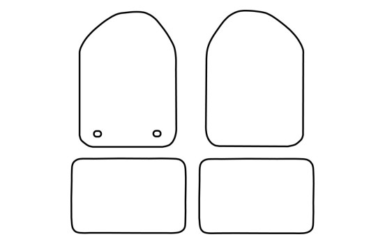 Tapis de voiture Velour adapté pour Renault Kangoo 1997-2005, Image 6