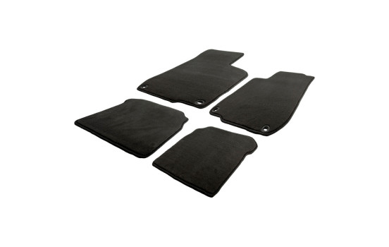 Tapis de voiture Velour adapté pour Renault Scenic 2000-2003 (+ compartiments)