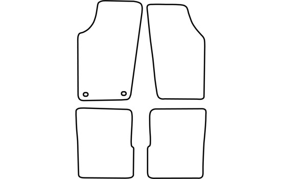 Tapis de voiture Velour adapté pour Saab 900 1978-1993, Image 6