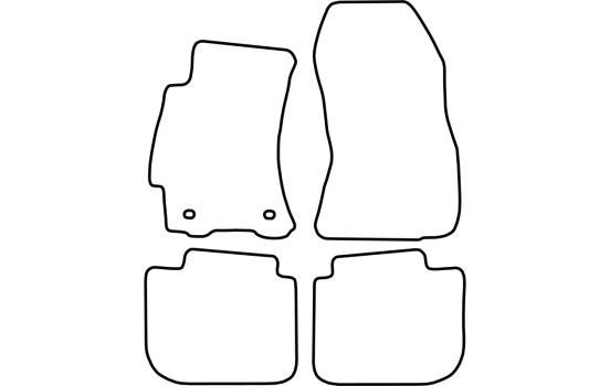 Tapis de voiture Velour adapté pour Subaru Outback 2010-2015, Image 6