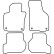Tapis de voiture Velour adapté pour Volkswagen Scirocco 2008-, Vignette 6