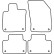 Tapis de voiture Velour adapté pour Volvo V60 II 2018-, Vignette 6