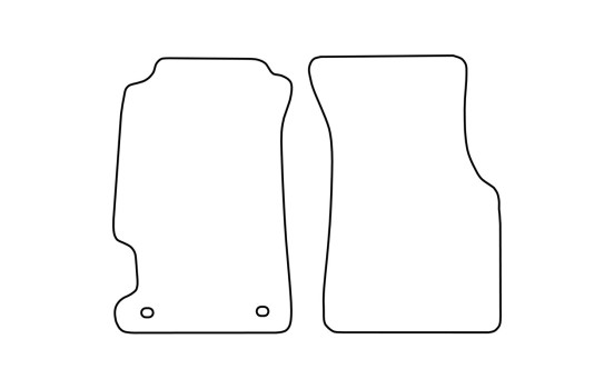 Tapis de voiture Velours adaptable pour Honda CRX 1993-1996, Image 6