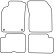 Tapis de voiture Velours adaptable pour Nissan Almera 1995-2000, Vignette 6