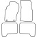 Tapis de voiture Velours adaptés pour Nissan Pathfinder 2000-2005, Vignette 6