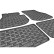 Tapis en caoutchouc adaptés à la BMW iX1 (U11) 2022- (4 pièces avec points de fixation), Vignette 3