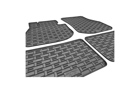 Tapis en caoutchouc adaptés à la BMW iX1 (U11) 2022- (4 pièces avec points de fixation), Image 3