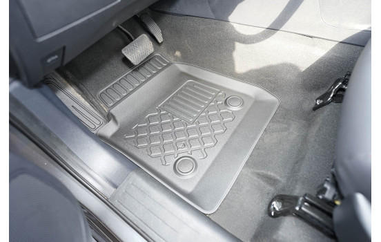Tapis en caoutchouc adaptés au pick-up Maxus T90 EV (électrique) 2022- ; ensemble complet (FS), Image 3