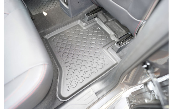 Tapis en caoutchouc adaptés au pick-up Maxus T90 EV (électrique) 2022- ; ensemble complet (FS), Image 7
