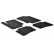 Tapis en caoutchouc adaptés pour Hyundai i20 2008-2014 (T-Design 4 pièces)
