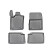 Tapis en caoutchouc adaptés pour Jeep Grand Cherokee IV 2010-2021