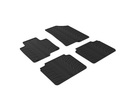 Tapis en caoutchouc adaptés pour Kia Optima SW/Sedan/PH
