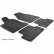 Tapis en caoutchouc adaptés pour Lancia Ypsilon 2011- (T-Design 4 pièces + clips de montage), Vignette 2