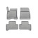 Tapis en caoutchouc adaptés pour Mercedes EQA (H243) 2021+