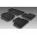 Tapis en caoutchouc adaptés pour Peugeot 208 2012- (4 pièces + clips de fixation), Vignette 2