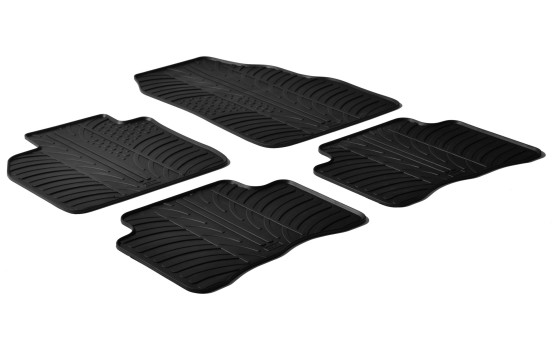 Tapis en caoutchouc adaptés pour Renault Megane Scenic II à partir de 2003